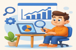 تحليل البيانات لتحسين أداء الموقع