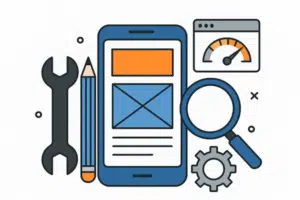 أدوات وتقنيات تصميم مواقع الجوال