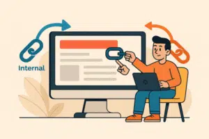 إدارة الروابط الداخلية والخارجية