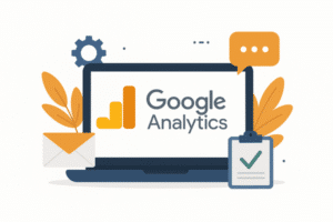 إعداد حساب Google Analytics