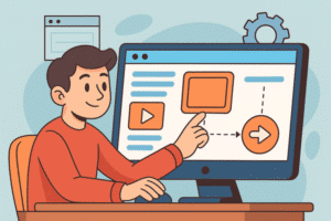 إنشاء واجهات مرئية تفاعلية