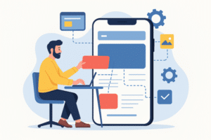 تقنيات تصميم مواقع الجوال