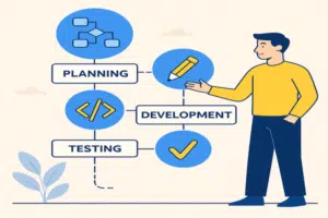 خطوات تصميم الموقع