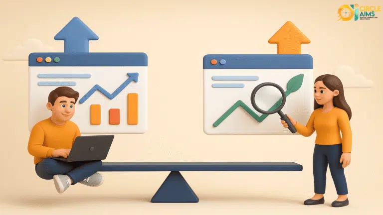 الإعلان الممول أم التسويق العضوي