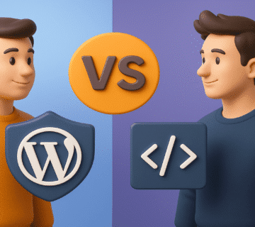 الووردبريس vs البرمجة الخاصة