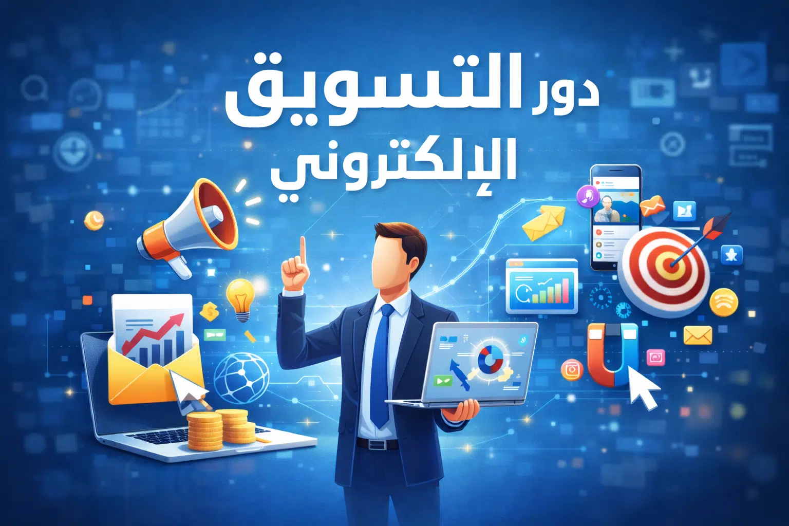 دور التسويق الإلكتروني