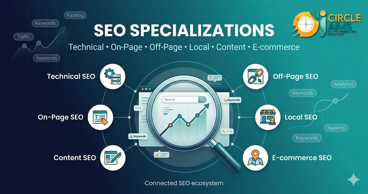 تخصصات ال SEO