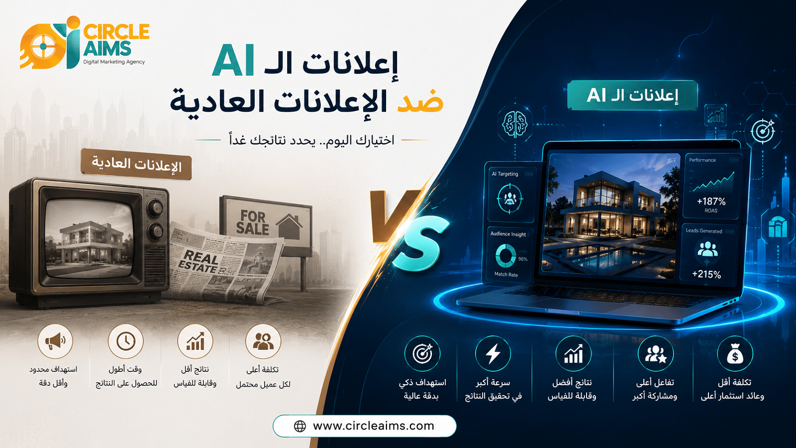 إعلانات الـAI ضد الإعلانات العادية