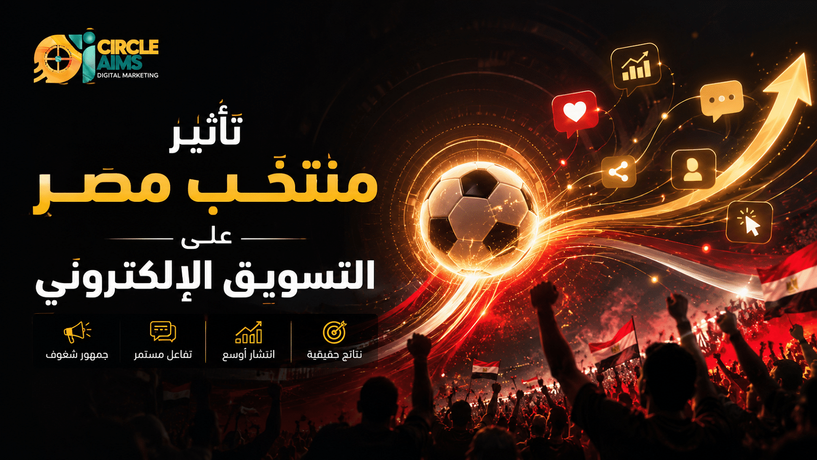 تأثير منتخب مصر على التسويق الإلكتروني