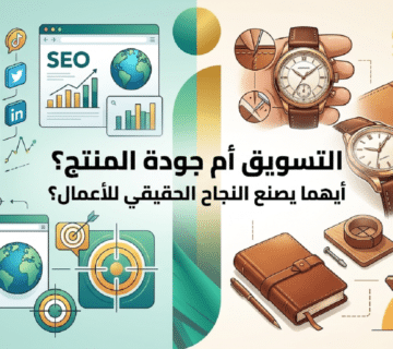 التسويق أم جودة المنتج؟ أيهما يصنع النجاح الحقيقي للأعمال؟