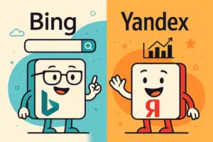 Bing and Yandex