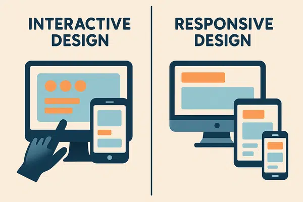 The Difference Between Interactive Design and Responsive Design