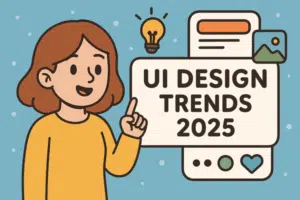 UI design trends 2025