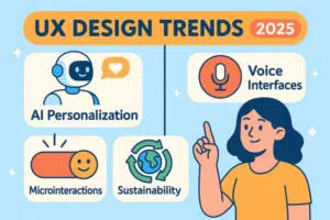UX design trends 2025