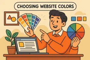 choosing website colors