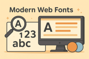 modern web fonts