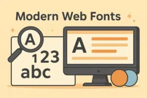 modern web fonts