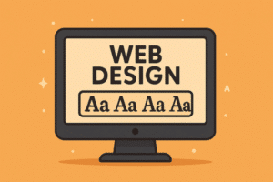 web design fonts