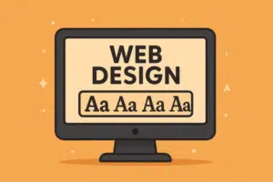 web design fonts