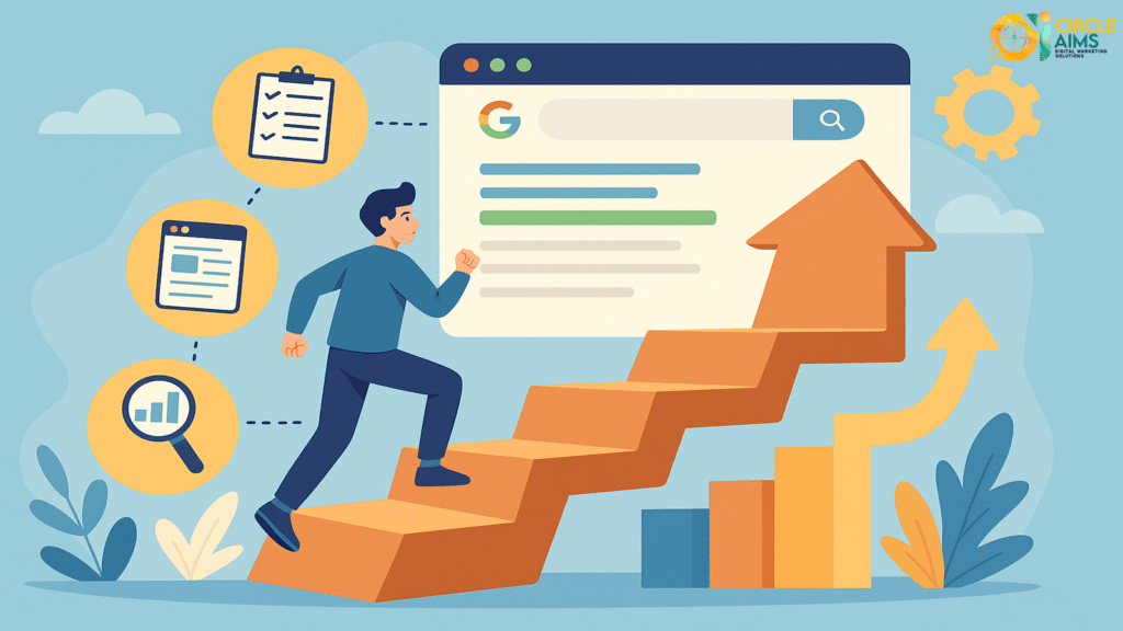 Practical Steps to Improve Your Google Ranking - Circle Aims