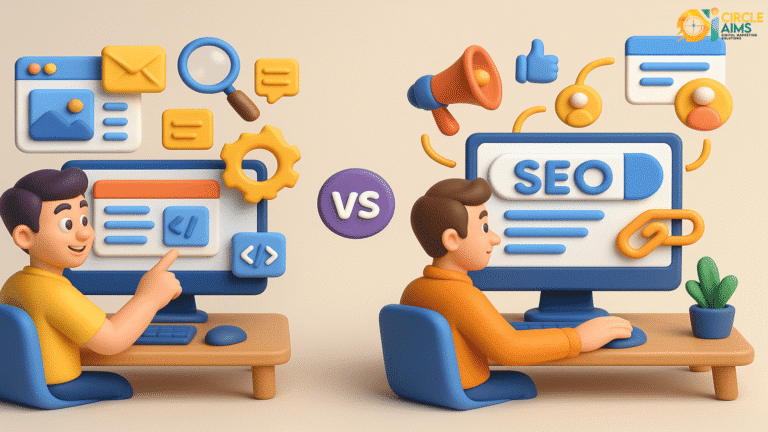 The difference between on page and off page SEO