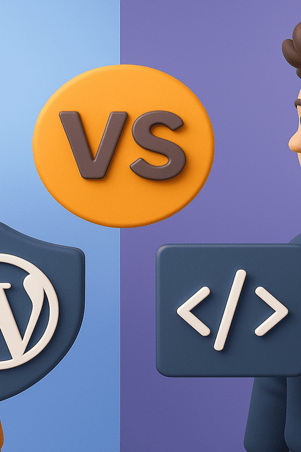 WordPress vs custom programming