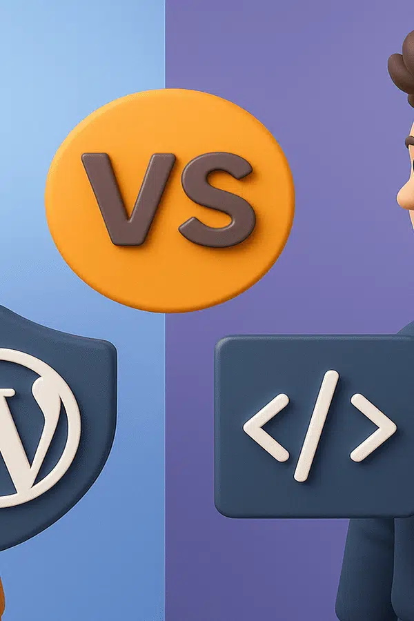 WordPress vs custom programming