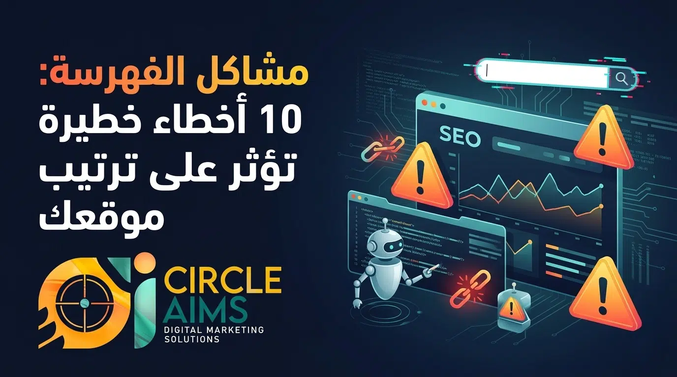 Indexing problems 10 serious mistakes that affect your site's ranking (Circle Aims)