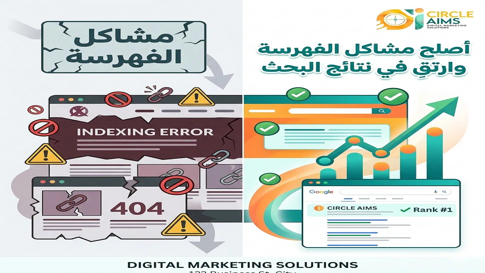 Indexing problems 10 serious mistakes that affect your site's ranking (Circle Aims)